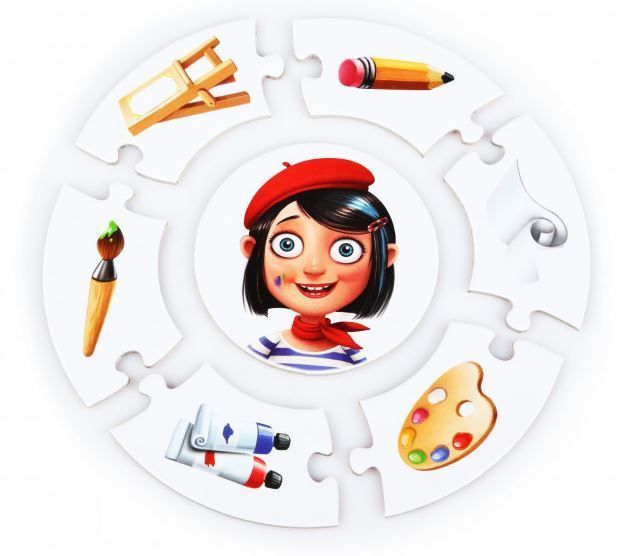 Пазли Puzzlika Професії 1 21 елемент (13517) 1006215 фото