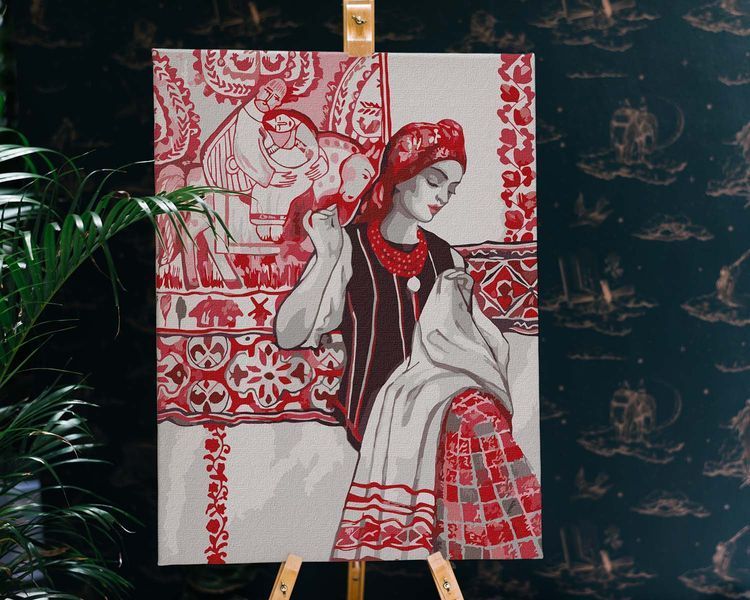 Картина за номерами 'Талановита майстриня' 40х50 КНО2539 1020364 фото