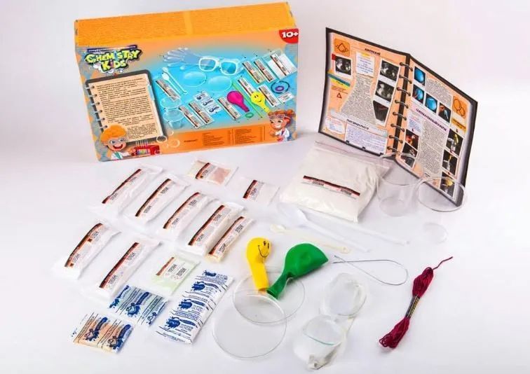 Chemistry Kids Набір для проведення дослідів 4 види CHK-01-03U 1015591 фото