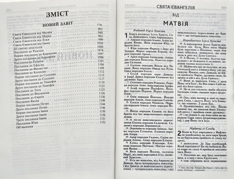 Біблія. Сучасний переклад (бордова обкладинка) 1073 1002430 фото