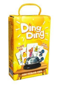 Настільна гра Strateg Ding ding 30324 (українська) 1013140 фото