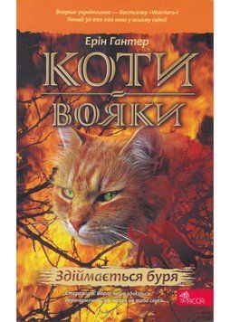 Коти-вояки. Здіймається буря. Пророцтва починаються. Книга 4 (м'яка обкладинка) 1021666 фото