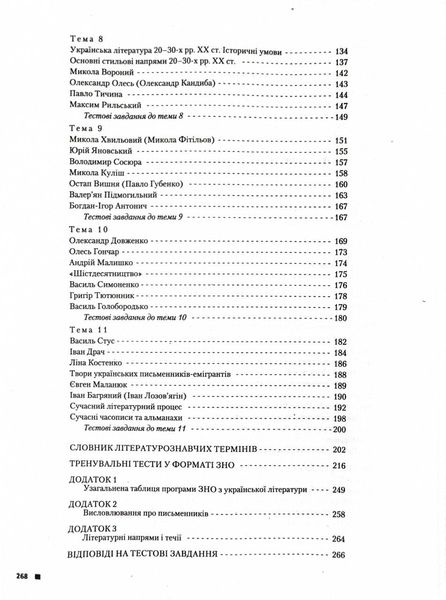 ЗНО 2025. Українська література. Комплексне видання + Узагальнена таблиця для повторення 1026878 фото