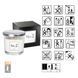 Ароматична свічка Bispol в скляному свічнику з металевою кришкою Fragranced Candle №2 (snp100-002) 1016498 фото 6