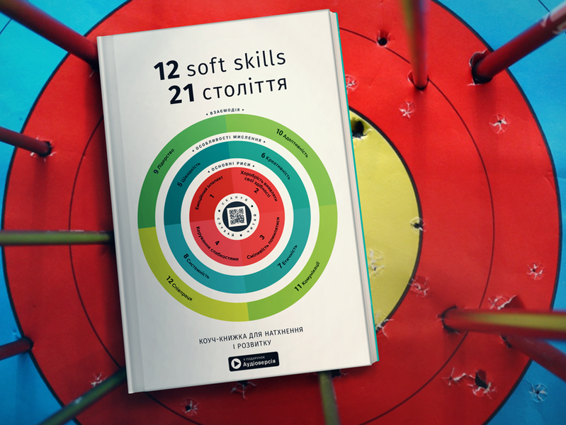12 soft skills 21 століття. Коуч-книжка для натхнення і розвитку. Збірник самарі + аудіокнижка 1015487 фото