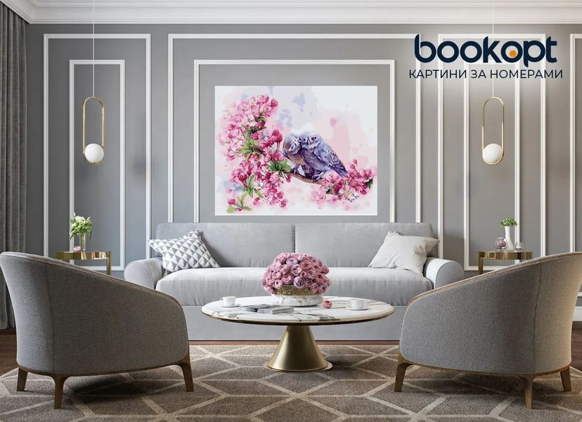 Картина по номерах Bookopt Ніжні почуття 40х50 (ВК2116) 1011225 фото