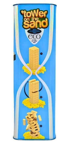 Гра настільна розвиваюча Tower on the Sand Вежа на кінетичному піску ST-02 (коробка 8х27) 168090 фото