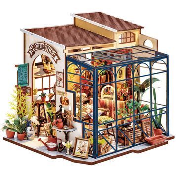 Конструктор 3D міні-будинок Robotime Rolife Emily&rsquo;s Flower Shop DG145 DG145 фото