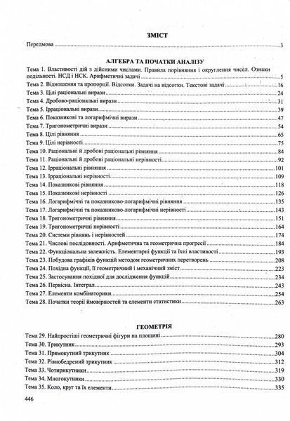 Математика. Комплексна підготовка до ЗНО/НМТ 2026 1031696 фото