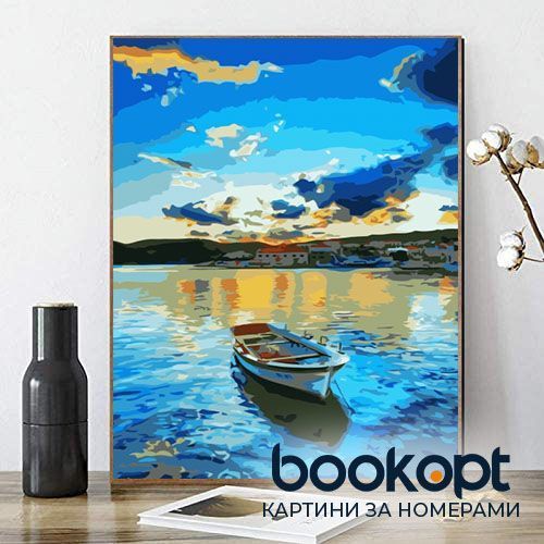 Картина по номерах Bookopt Чарівний захід 40х50 (BK1229) 1004754 фото