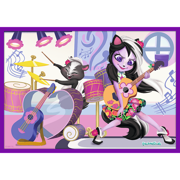 Пазли Пригоди Енчентімалс Mattel Enchantimals 10в1 Trefl 90354 1005512 фото