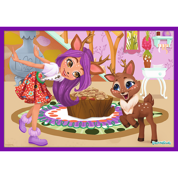 Пазли Пригоди Енчентімалс Mattel Enchantimals 10в1 Trefl 90354 1005512 фото