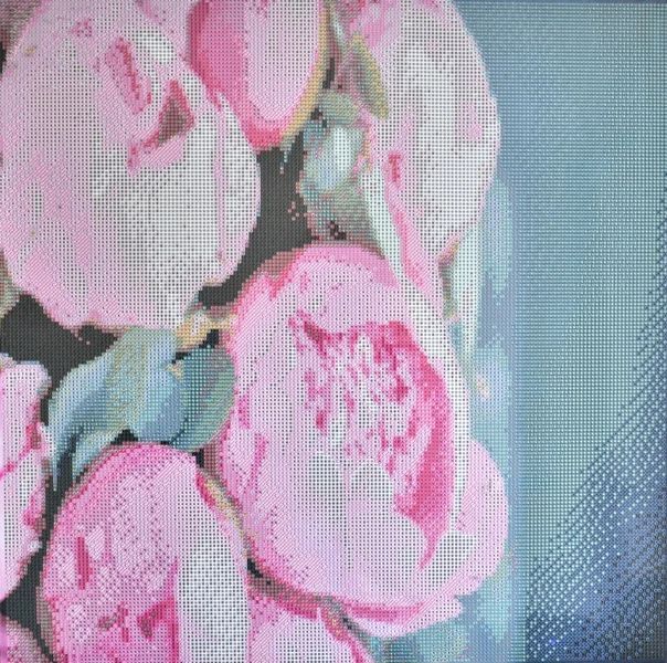 Алмазна мозаїка Рожева ніжність 50х50 см GA0006 1014447 фото