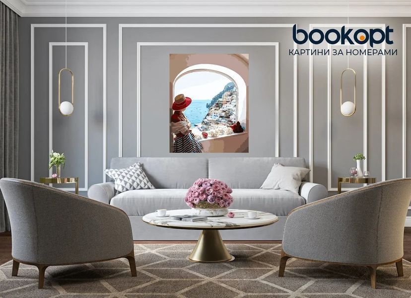 Картина по номерах Bookopt Вид на острів 40х50 (ВК2080) 1011180 фото