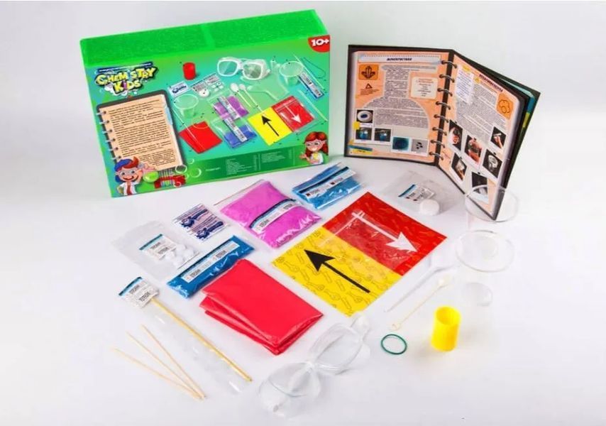 Chemistry Kids Набір для проведення дослідів 4 види CHK-01-02U 1015590 фото