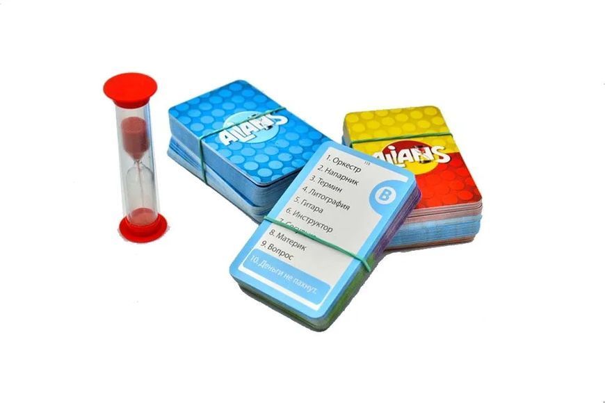 Карткова гра у слова на час Danko Toys Junior ALIANS (рос. мова) G-ALN-01U 174178 фото