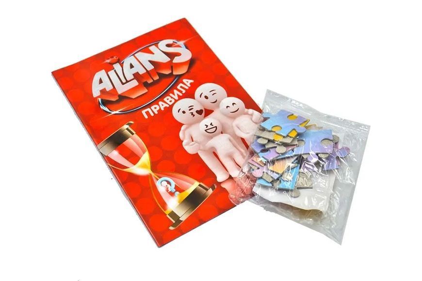 Карткова гра у слова на час Danko Toys Junior ALIANS (рос. мова) G-ALN-01U 174178 фото