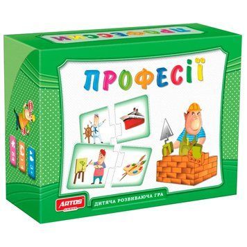 Настільна гра Artos Games Всезнайка. Професії 1007538 фото