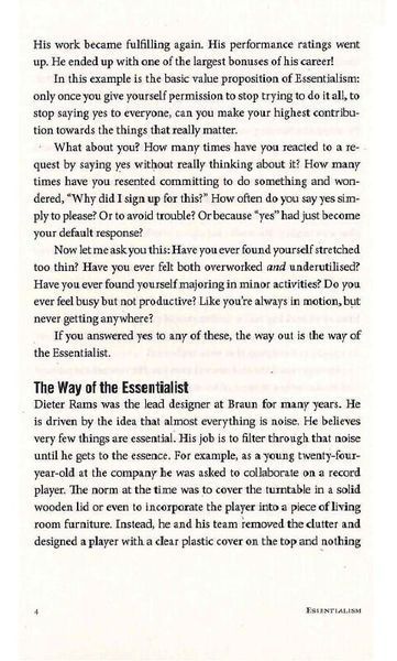 Essentialism. The Disciplined Pursuit of Less 1028187 фото