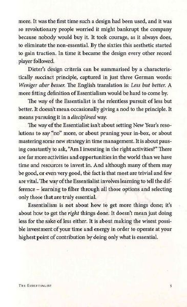 Essentialism. The Disciplined Pursuit of Less 1028187 фото
