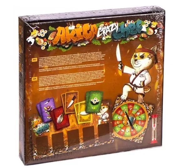 Гра Danko Toys Akita Crazy Chef (G-AСС-01-01) 1014388 фото