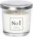 Ароматична свічка Bispol в скляному свічнику з металевою кришкою Premium Fragranced Candle №1 (snp100-001) 1016497 фото 2