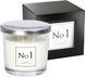 Ароматична свічка Bispol в скляному свічнику з металевою кришкою Premium Fragranced Candle №1 (snp100-001) 1016497 фото 1