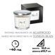 Ароматична свічка Bispol в скляному свічнику з металевою кришкою Premium Fragranced Candle №1 (snp100-001) 1016497 фото 9