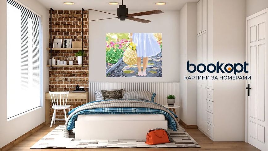 Картина по номерах Bookopt Босоніж 40х50 (BK1447) 1011571 фото