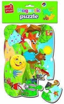 Магнітні пазли Vladi Toys Малюк зможе А5. Колобок 1019393 фото