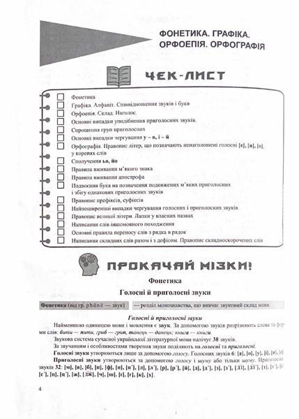 Українська мова. Комплексне видання для підготовки ЗНО та ДПА 2024 1021221 фото