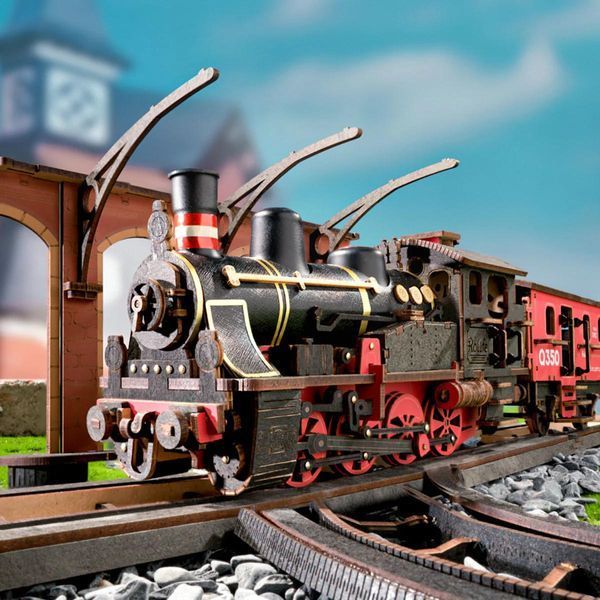 Конструктор 3D міні-будинок Robotime Rolife Steam Journey TGS01 TGS01 фото