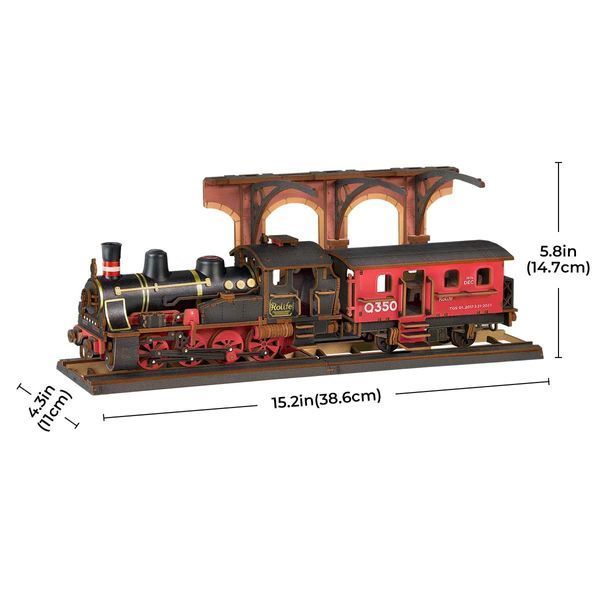Конструктор 3D міні-будинок Robotime Rolife Steam Journey TGS01 TGS01 фото