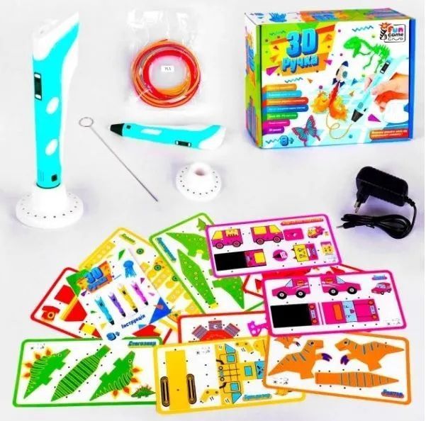Ручка 3D 60484 Fun Game колір - Синій 1012499 фото