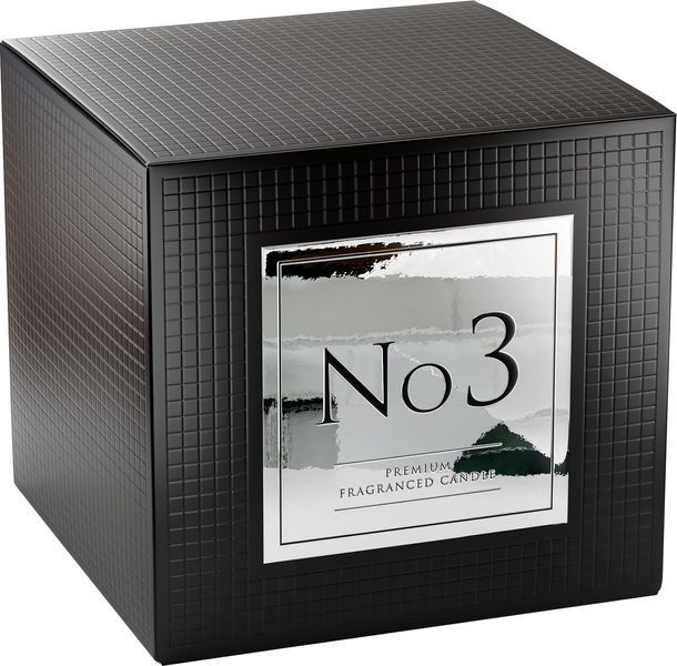 Ароматична свічка Bispol в скляному свічнику з металевою кришкою Premium Fragranced Candle №3 (snp100-003) 1016496 фото