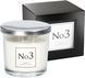 Ароматична свічка Bispol в скляному свічнику з металевою кришкою Premium Fragranced Candle №3 (snp100-003) 1016496 фото 1