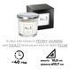 Ароматична свічка Bispol в скляному свічнику з металевою кришкою Premium Fragranced Candle №3 (snp100-003) 1016496 фото 9