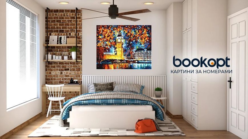Картина по номерах Bookopt Біг-Бен 40х50 (ВК1302) 1010971 фото