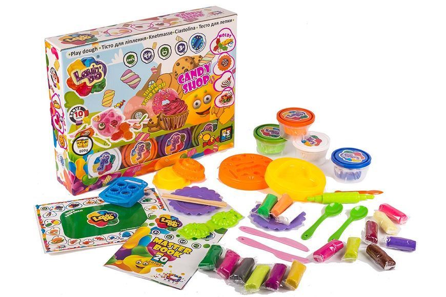 Набір тіста для ліплення Candy Shop 680г 11017 1000915 фото