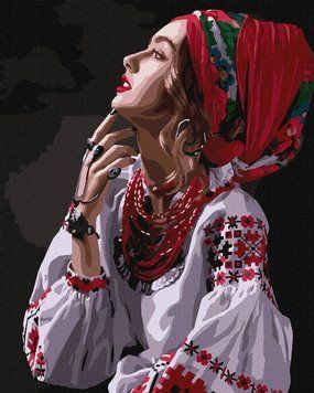 Розпис по номерах Ідейка - Квіти-зорі 40х50 1016769 фото