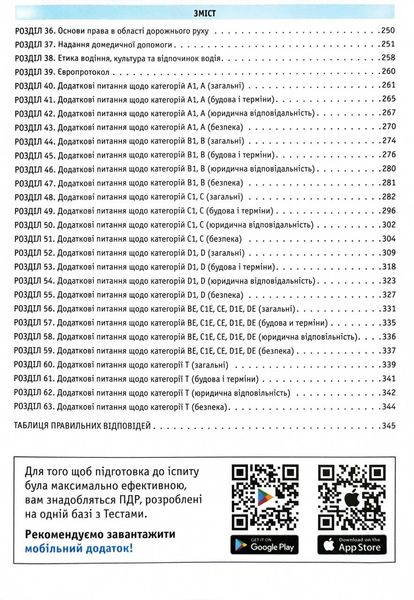 Тести з ПДР. Офіційні екзаменаційні запитання. 29-е видання 1026178 фото