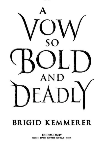 A Vow So Bold and Deadly. Cursebreakers 3 1033834 фото