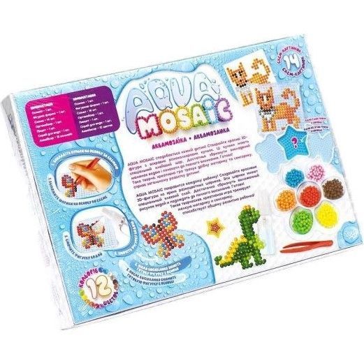 Креативна творчість Danko Toys Aqua Mosaic малий набір (AM-01-03) 1022941 фото