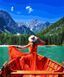 Картина по номерах Bookopt На човні 40х50 (BK2202) 1011405 фото 1