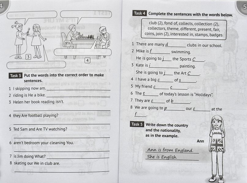 Робочий зошит для 4 класу Activity Book (з аудіосупроводом, мультимедійною програмою та тестами) 1010936 фото