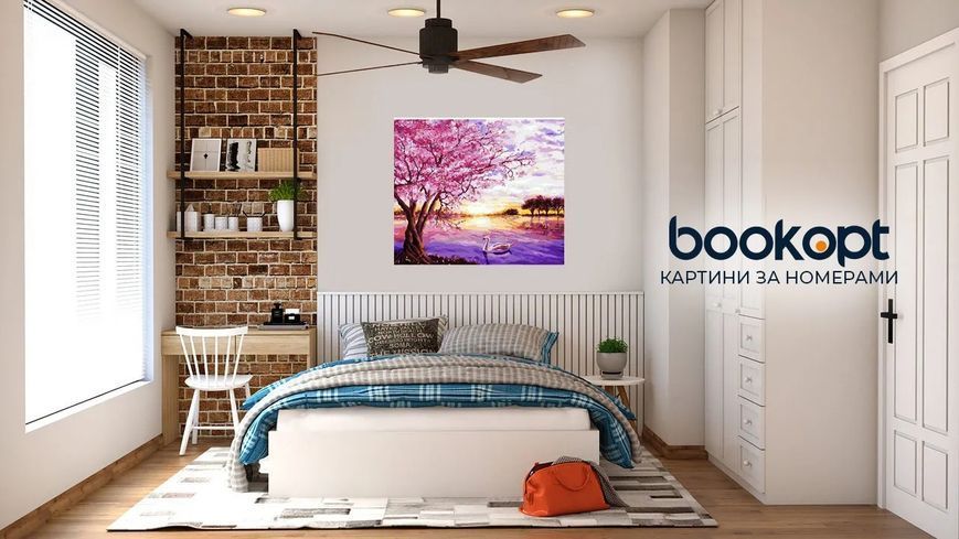 Картина по номерах Bookopt Чаруючий захід 40х50 (BK1001) 1004336 фото