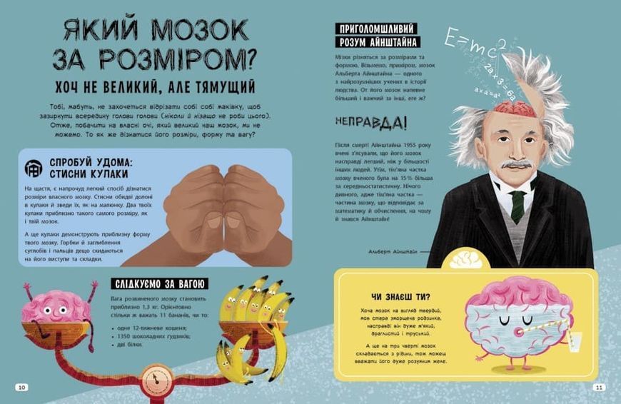 Дивовижний мозок. Ця книжка повна мізків: усілякі мізки та як вони працюють 1018057 фото