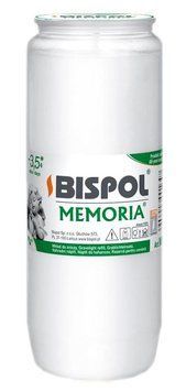 Свічка-вкладиш для лампад Bispol Memoria 3, 5 дні 4,8 см х 12,5 см (WO4) 1016071 фото