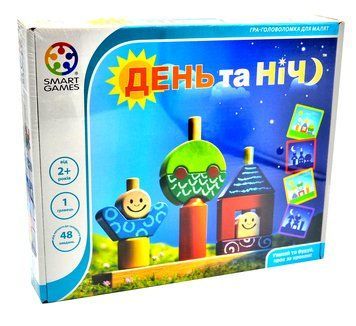 Настільна гра Smart Games День і ніч SG 033 UKR 1002075 фото