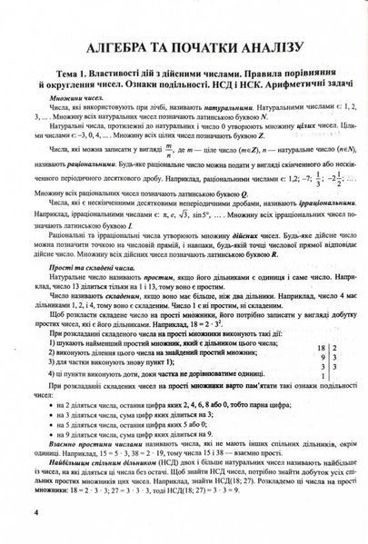 ЗНО 2025 Математика. Комплексна підготовка до ЗНО/НМТ 2025 1026632 фото